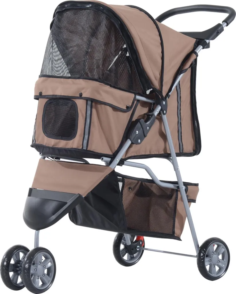 Carrello Riabilitazione Fortuna Lai Marrone - Buggy Cani e Gatti Senior