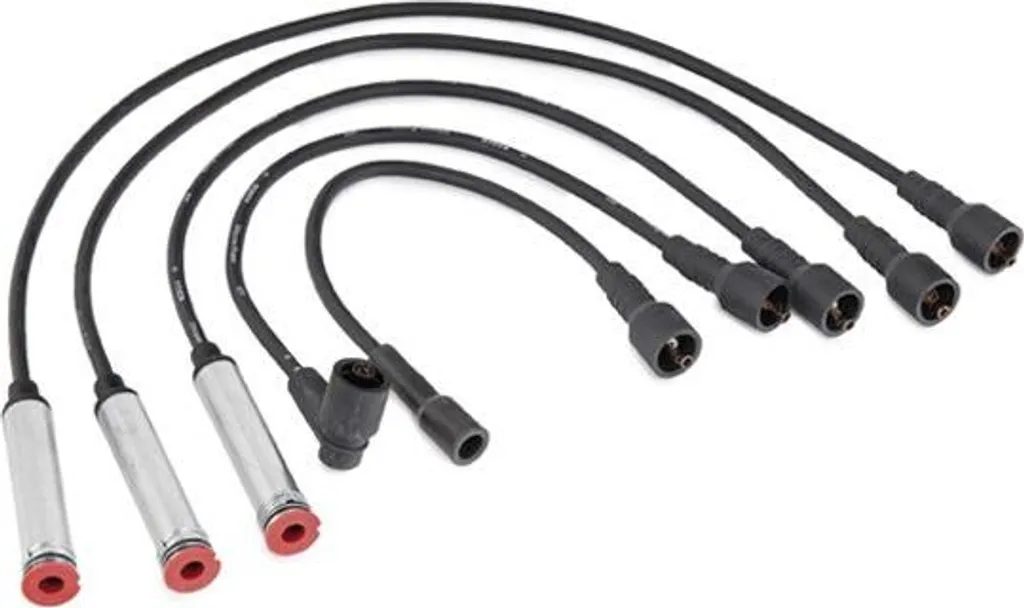 Bosch 0986356801 - Kit Cavi Accensione (Set Da 5) – Trasmissione Alta Tensione Robusta Per Candele - 5