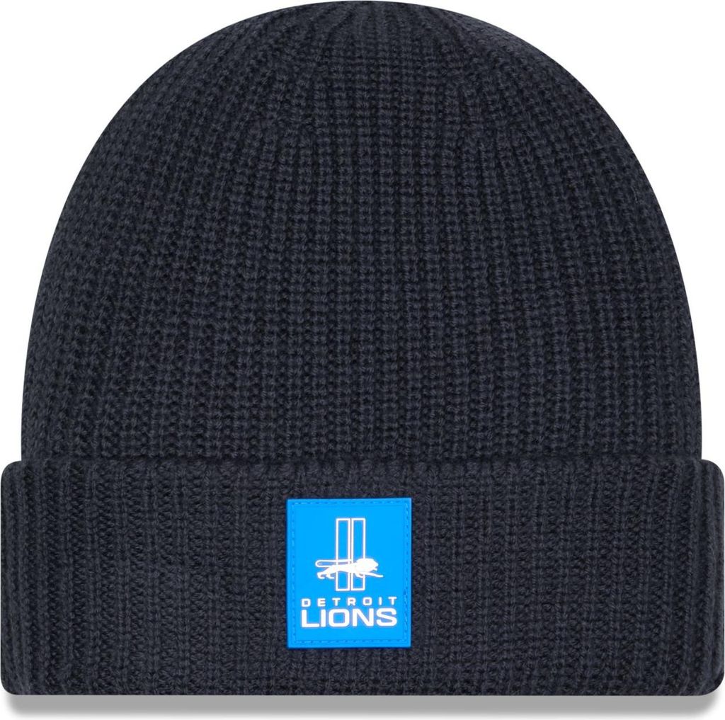 New Era Knit Wintermütze SIDELINE Detroit Lions