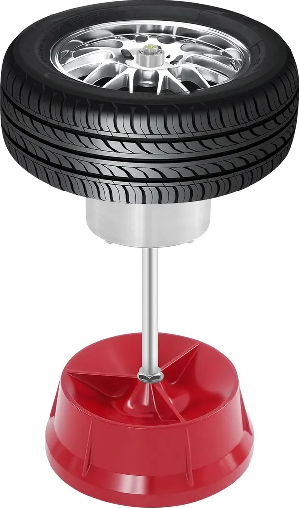 Equilibratrice portatile per ruote - Equilibratrice per pneumatici con livella - Universale per auto e camion - Metallo - Indipendente