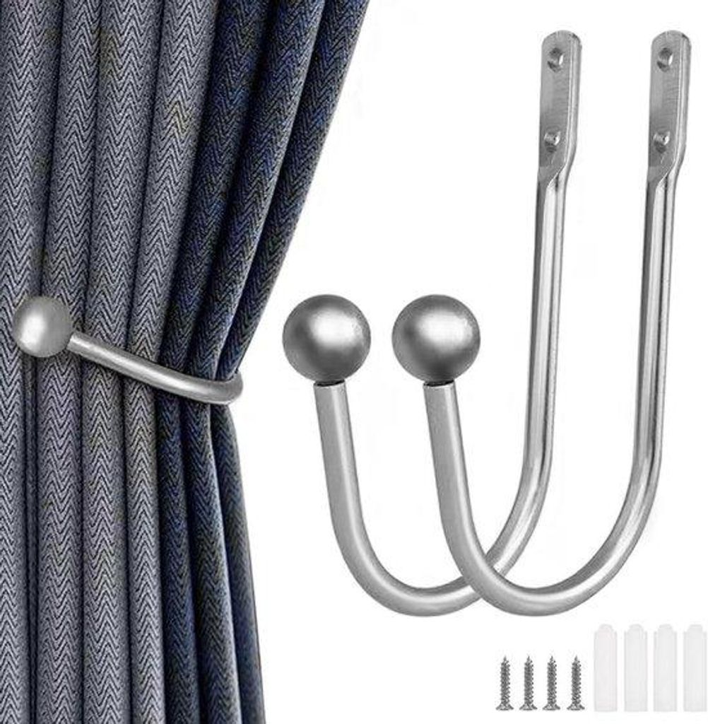 2 Stück Wandhaken - Wandhaken U-förmig - Wandhaken für Wohnzimmer, Schlafzimmer, Esszimmer, Badezimmer, Küche, Büro