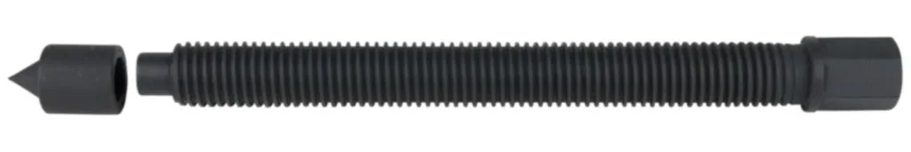 Vis Tr.30 robuste de 375 mm munie d'une pointe de pression d'appui