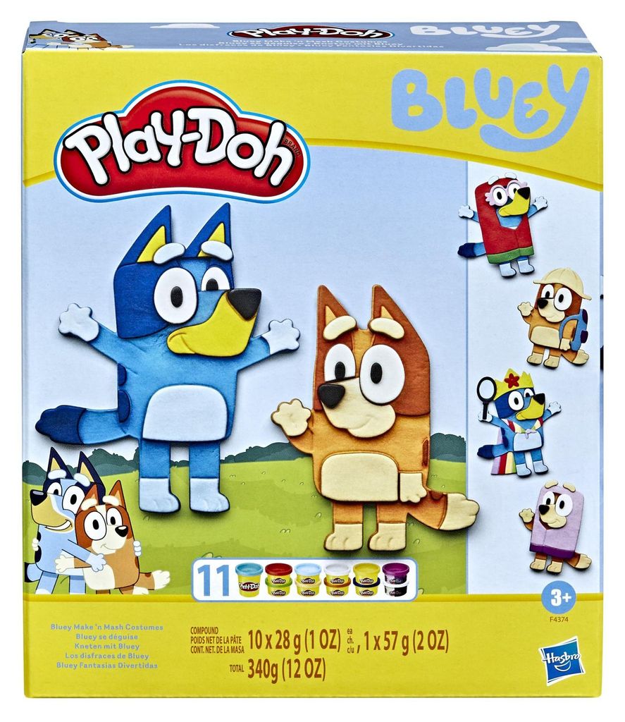 Play-Doh Kneten mit Bluey, 3 Jahr(e), Polypropylen (PP), Produktbild 