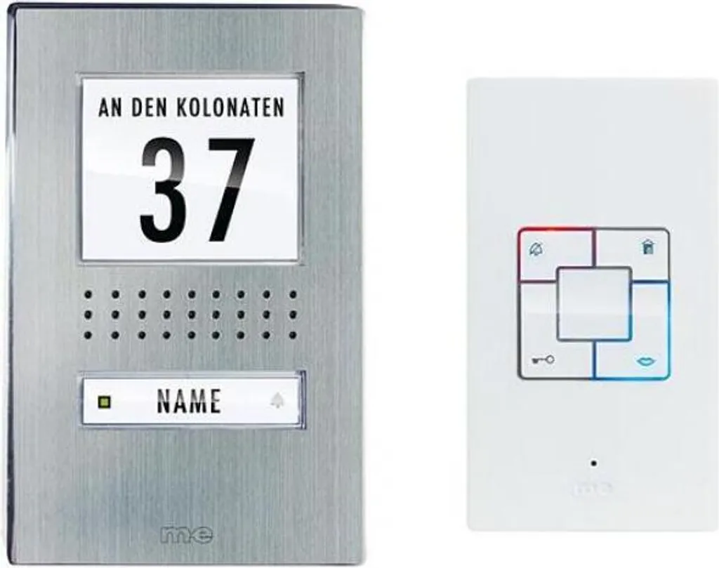 Système de communication portail Vistadoor filaire Acier Inox (41165)