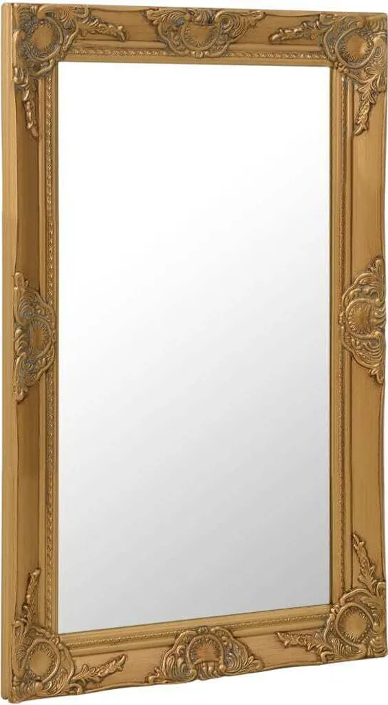 Specchio Oro Antico vidaXL 50x80 cm Barocco | Specchiera da Sogno