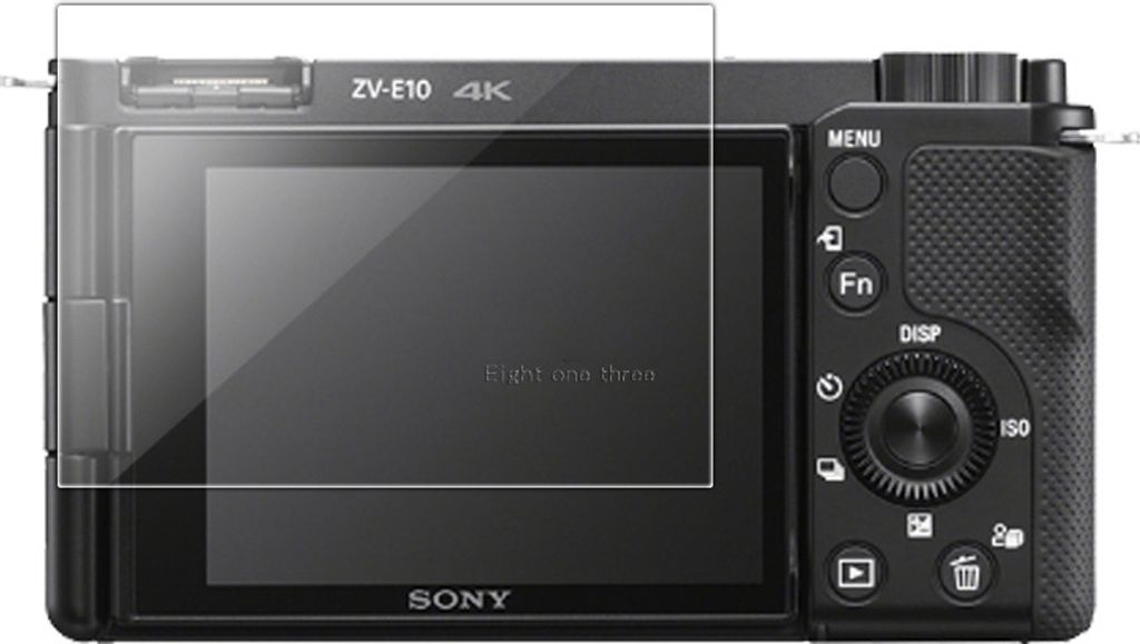 INF Displayschutz aus gehärtetem Glas für Kamera, 2er-Pack Sony ZV-E10 II