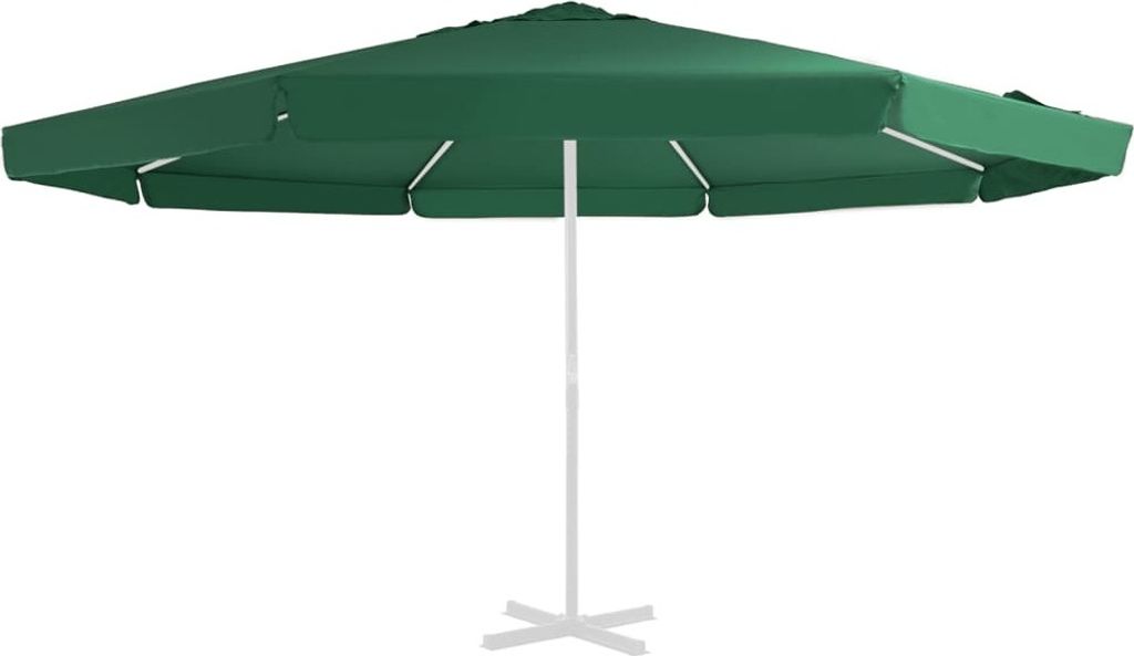 Ersatzbezug für Sonnenschirm Grün 515 cm