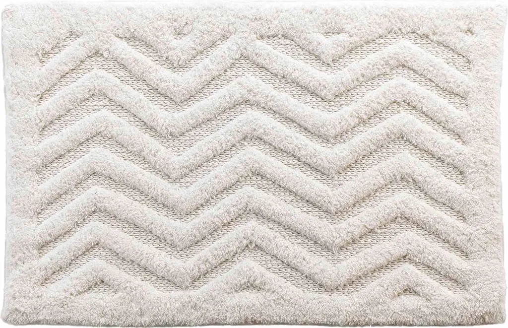 Tappetino Bagno Angelis Ecru 50x80cm | 100% Cotone Soft Touch