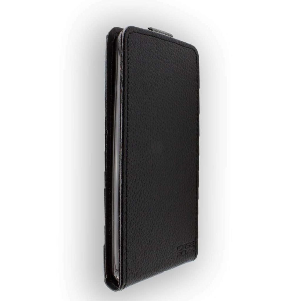 caseroxx Handy Hülle Flip Cover kompatibel mit Bush B4 5 Inch, Smartphone Tasche Flip Cover