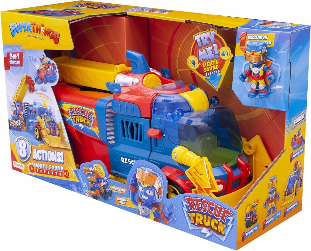 Super Things Zings 10 Rescue Ciężarówka 19757 Auto Zdjęcie produktu 