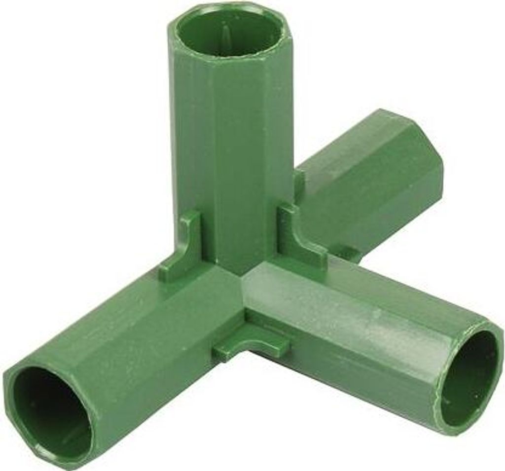 Pipe Buckle 4-side spojka pro zahradní tyče průměr 11 mm Obrázek produktu 