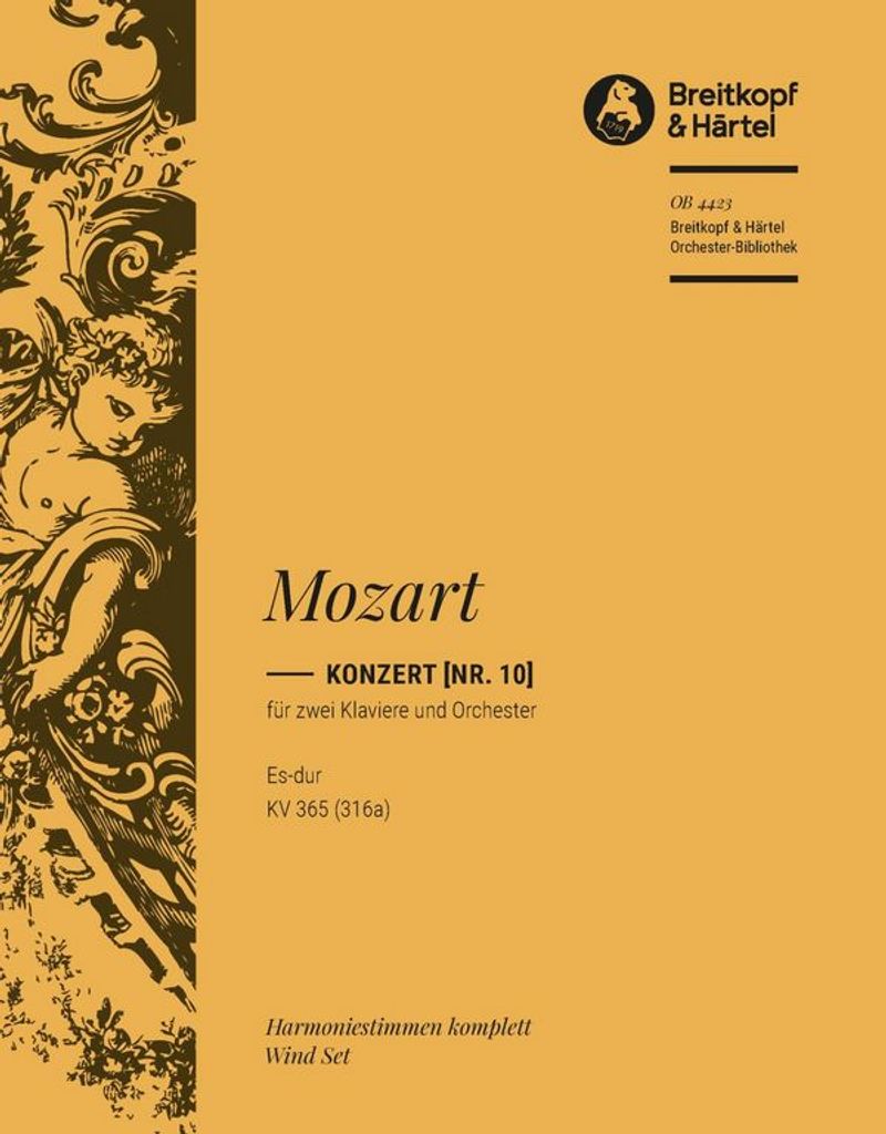 Konzert Nr.10 Es-Dur KV365 für 2 Klaviere und Orchester Harmonie