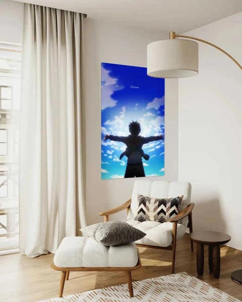 Freedom - Attack on Titan - Anime Leinwandbild: 120x160 cm / Acryl / Ohne Rahmen