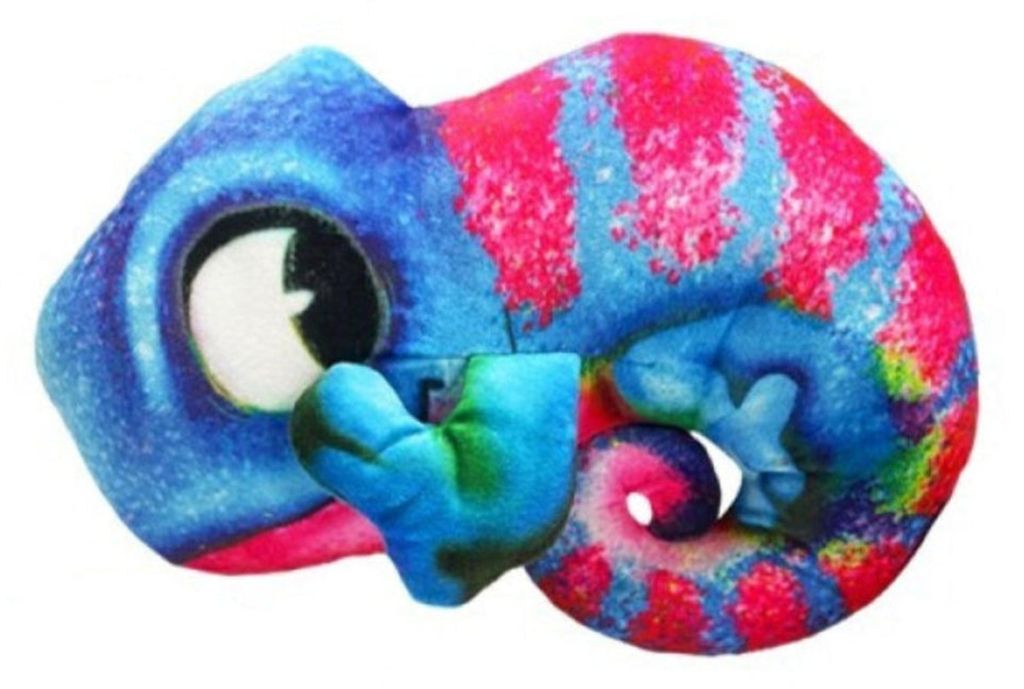 Chamäleon Kuscheltier 16 cm Plüschfigur weiches Stofftier Produktbild 