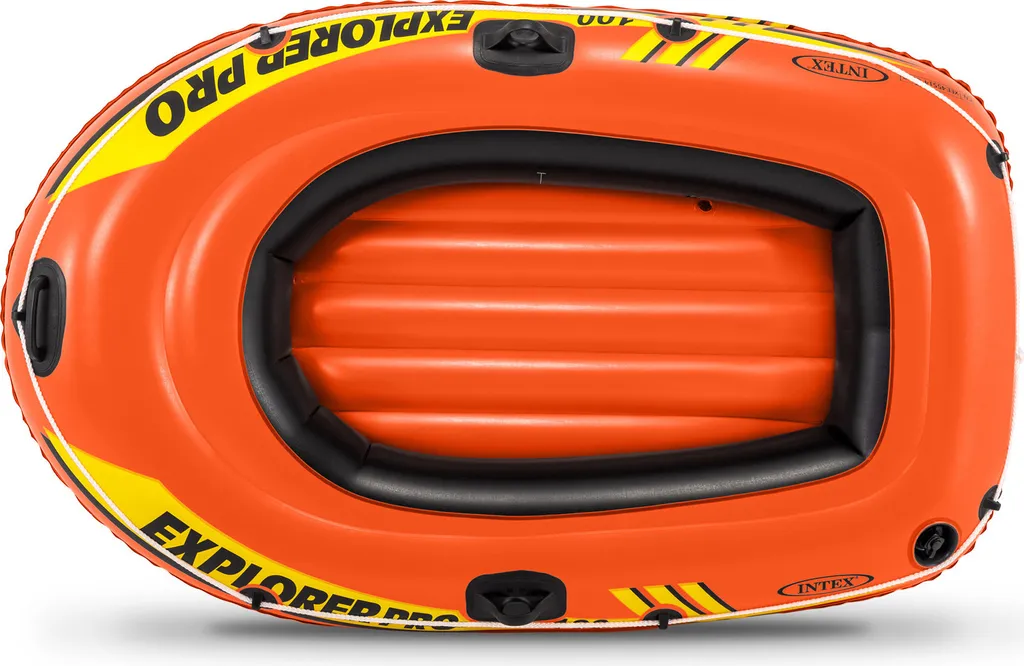 Bateau INTEX Explorer Pro 100 Robuste en Vinyle avec 3 Chambres à Air - 11