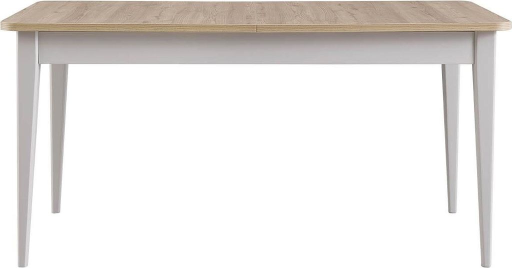 Esszimmermöbel Essgruppe Esszimmer Esstisch Stühle Holz Grau Set 9tlg