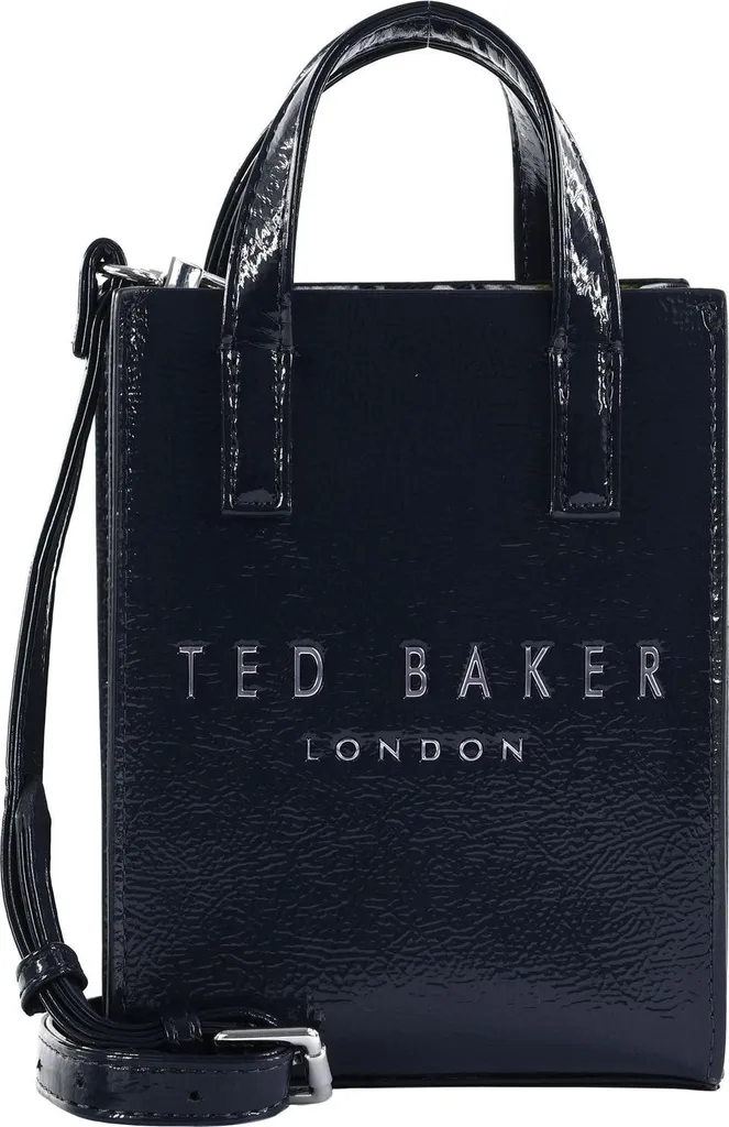 Sac Iconique Mini Format Ted Baker Cathhy en Bandoulière Bleu Marine