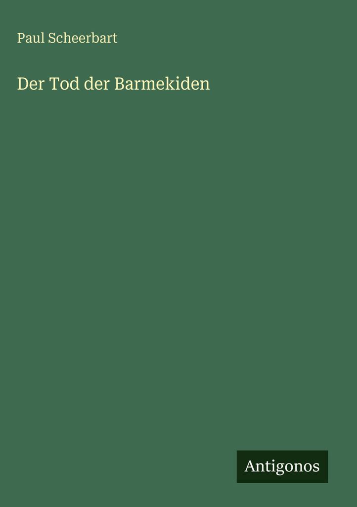 Der Tod der Barmekiden