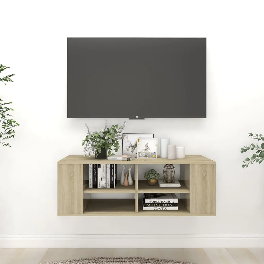Maison Exclusive Mobile TV Rovere Sonoma 102x35x35 cm - Offerta Outlet