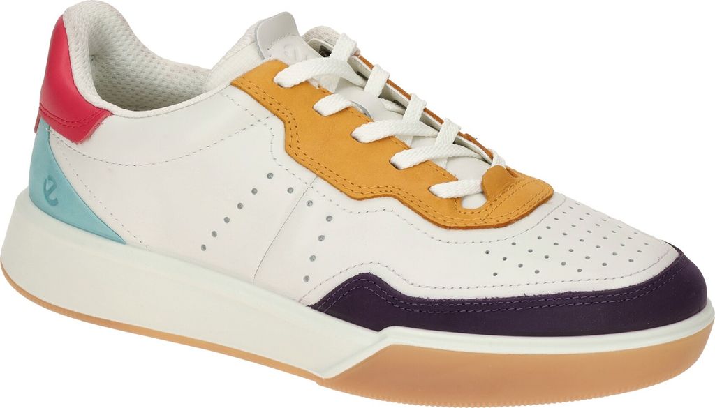 Ecco STREET COURT Damenschuhe - Halbschuhe - Sneaker weiß Freizeit NEU