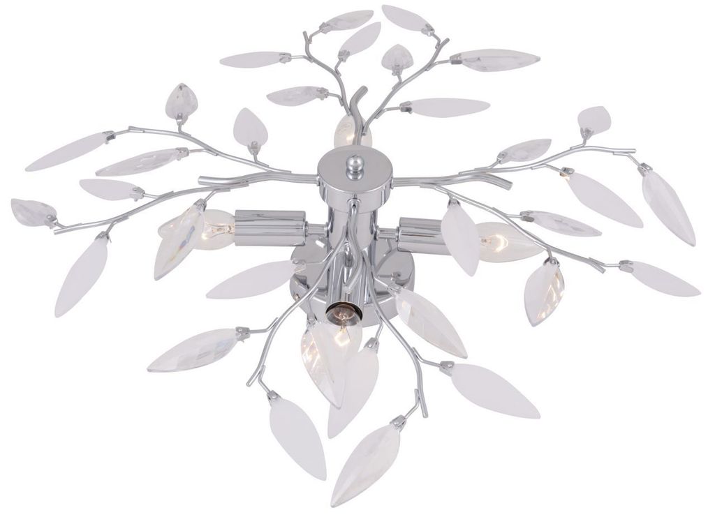 Globo Lighting Deckenleuchte Metall verchromt, Produktbild 