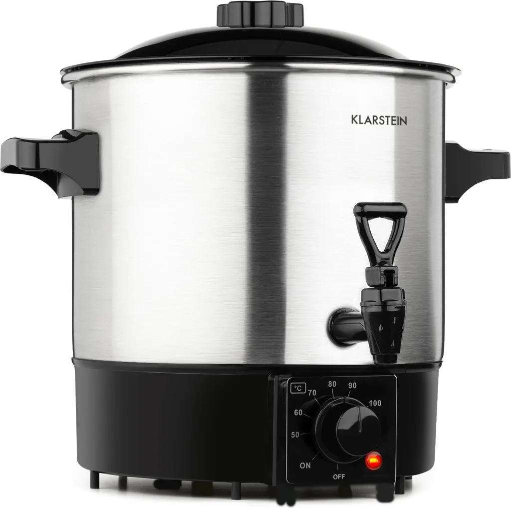 Stérilisateur et bouilleur de boissons avec robinet 9L pour buffet et fête