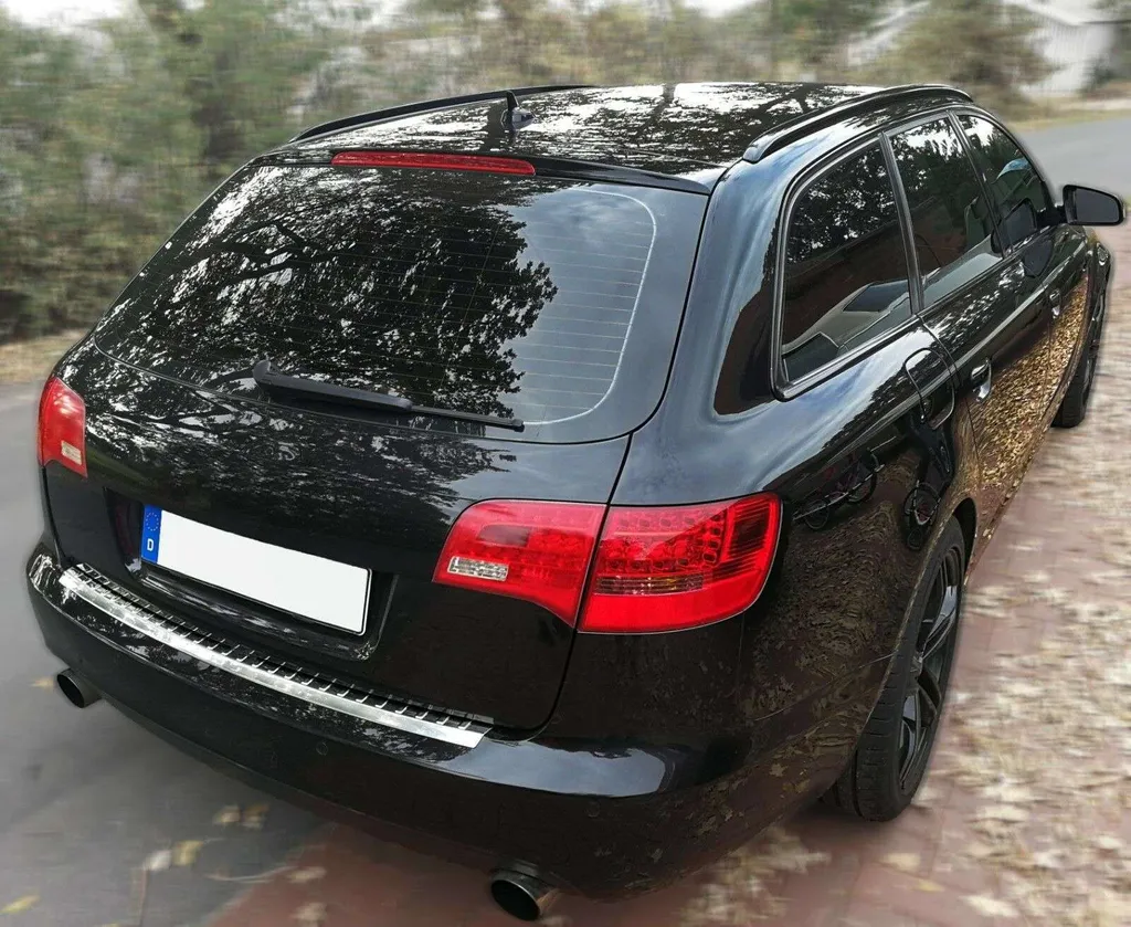 Protection de seuil de chargement Inox pour Audi A6 C6 4F Avant 2005-2008