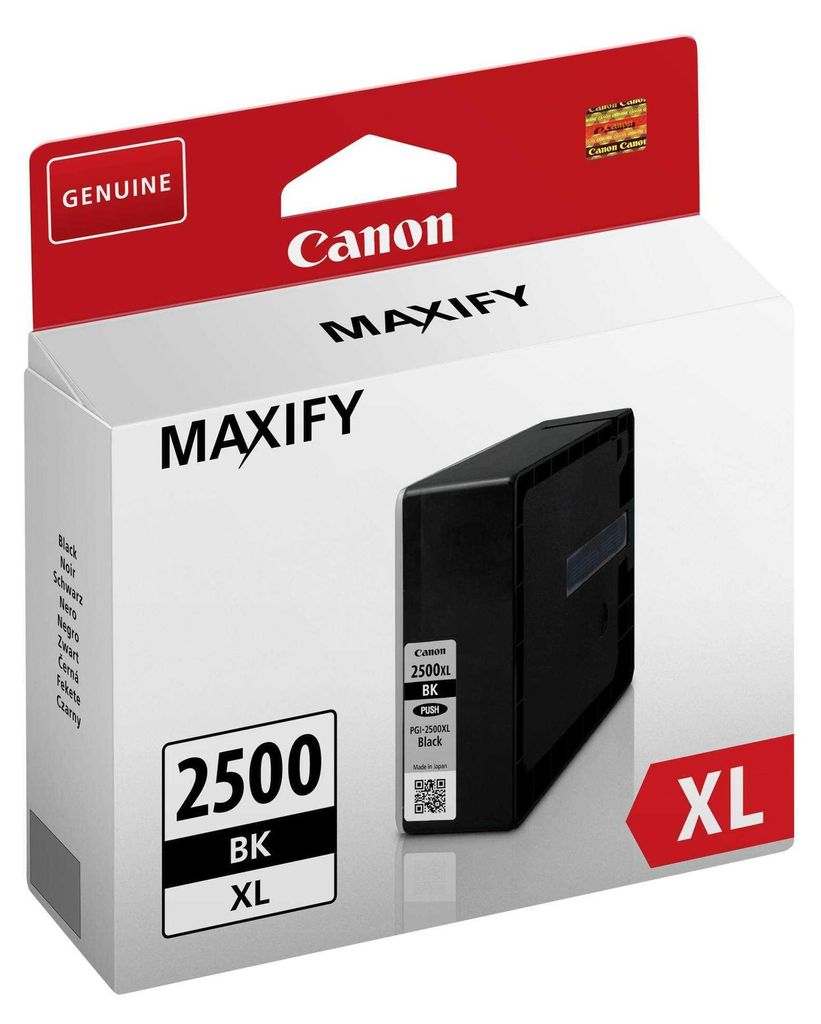 Canon PGI-2500XL BK Cartouche d'impression noire Image du produit 