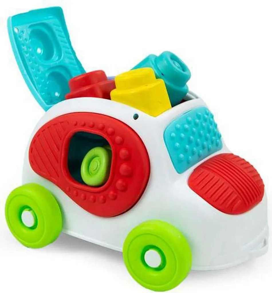 Voiture-jouet Clementoni pack de 8 voitures multicolores bébé - 7