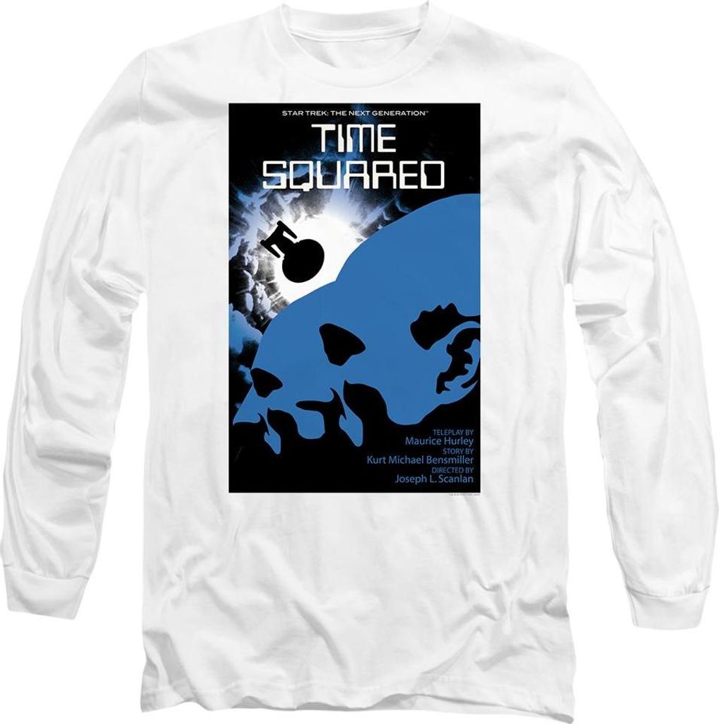 Star Trek - "The Next Generation Season 2 Episode 13" T-Shirt für Herren/Damen Uni TV9862 (XL) (Weiß)