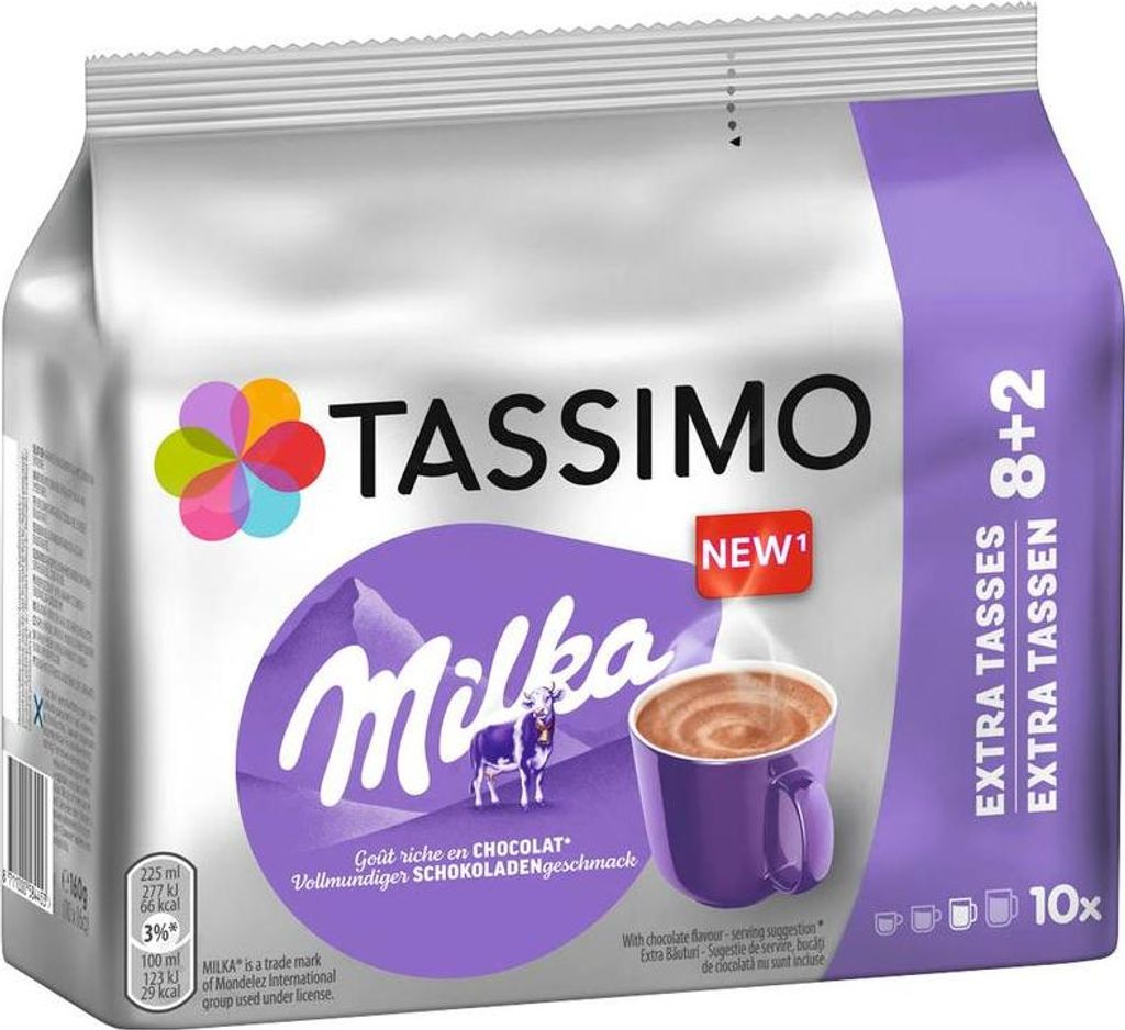 TASSIMO 4071637 Milka Disques de cacao 10 portions Image du produit 