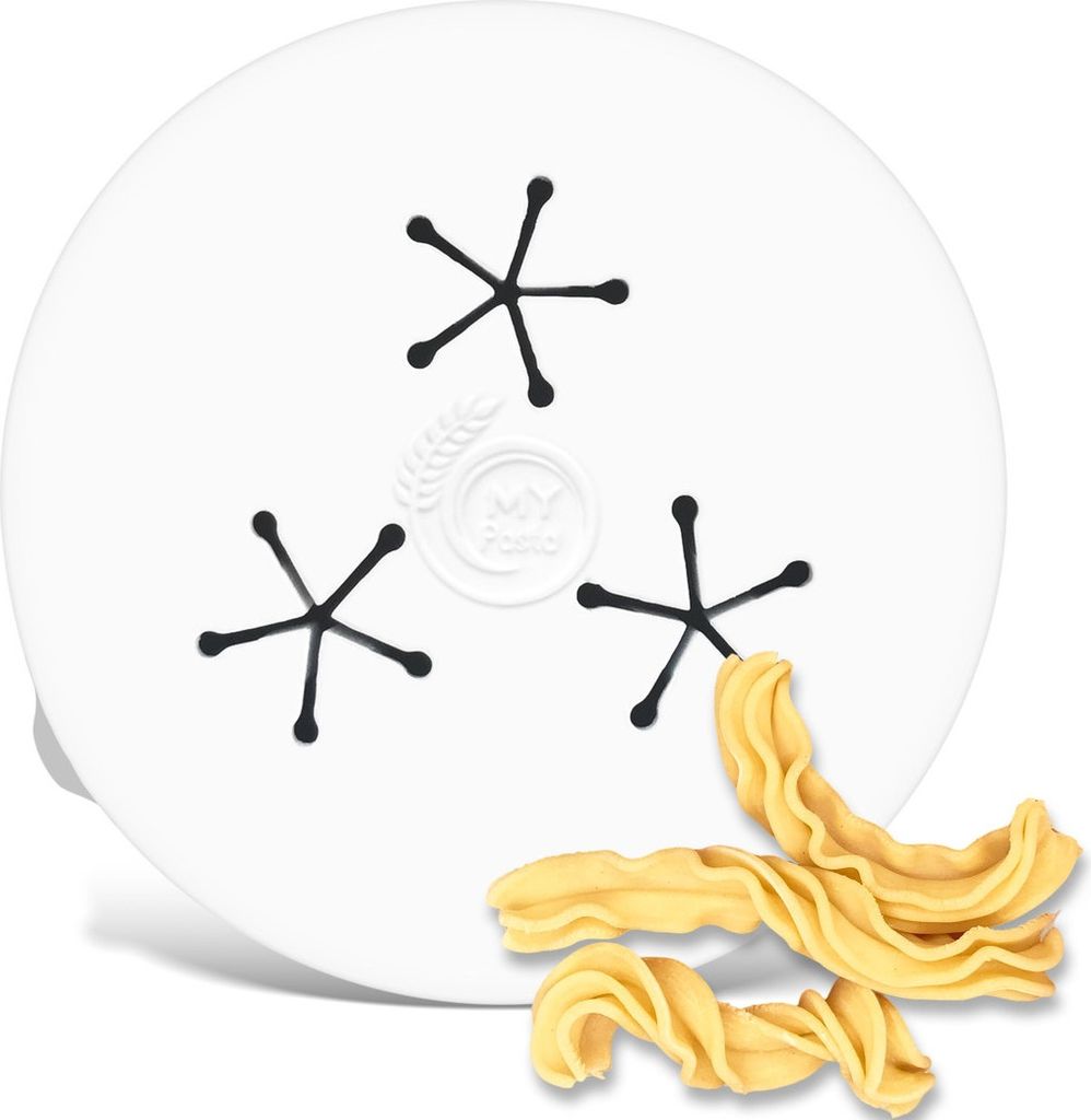 MY PASTA - Frigitelli - Matrize Nudelform für Nudelmaschinen geeignet für Philips Pastamaker Avance Nudelmaschine