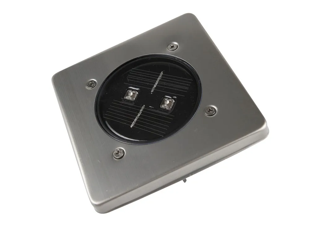 Ranex RA-5000406 Spot Solaire à Encastrer LED en Acier Inoxydable Chic