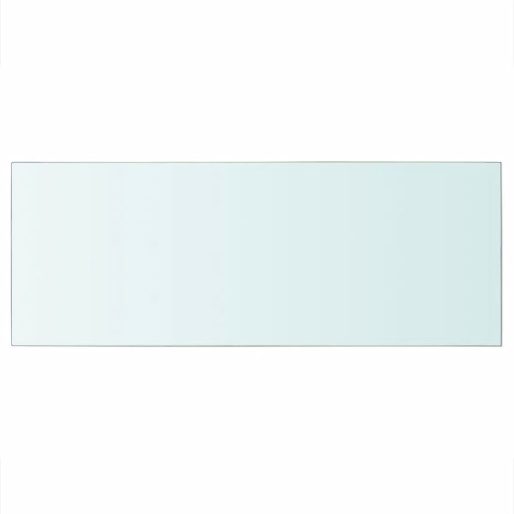 vidaXL Etagère en verre transparent 60 cm x 25 cm Image du produit 