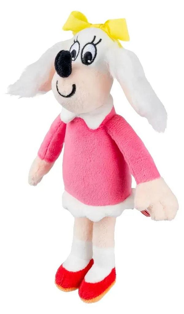 Stofftier Fifinka 20cm – Čtyřlístek Hündin, Microvelour, handgefertigt in Tschechien