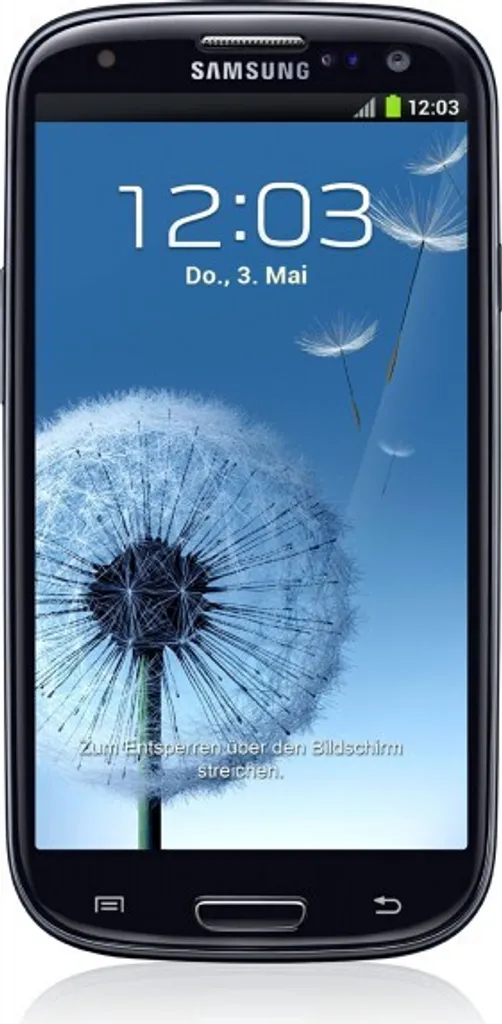 Samsung Galaxy S3 i9300 noir - Smartphone débloqué avec écran HD Super AMOLED
