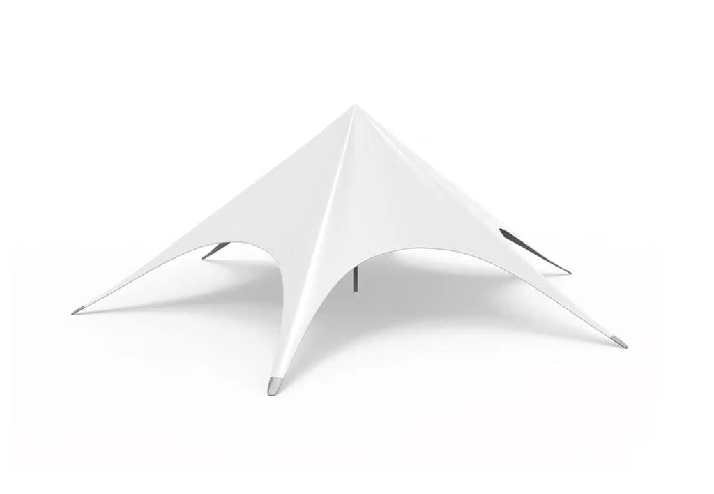 Starshade 1300 Pro Event Zelt Sternzelt Weiß 13 m