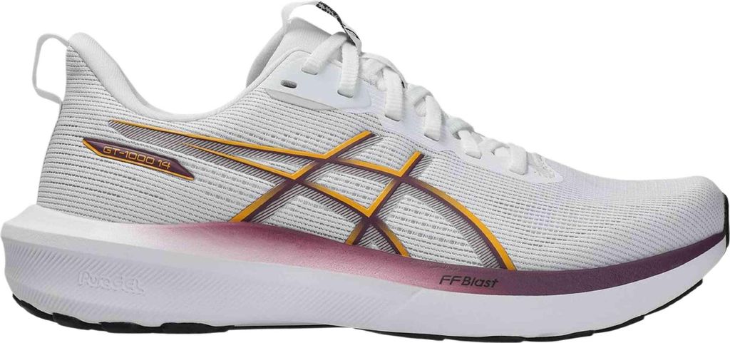 ASICS GT-1000 14 W - White/Yamabuki