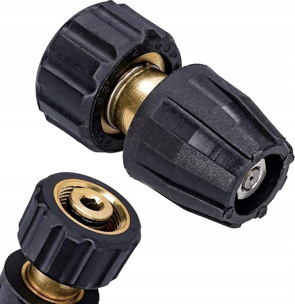 Rosfix Mini Strahlrohr – Flachstrahldüse | 350 bar, 150°C, 10 cm Länge, M22 Innengewinde | Für Kärcher HD/HDS Hochdruckreiniger