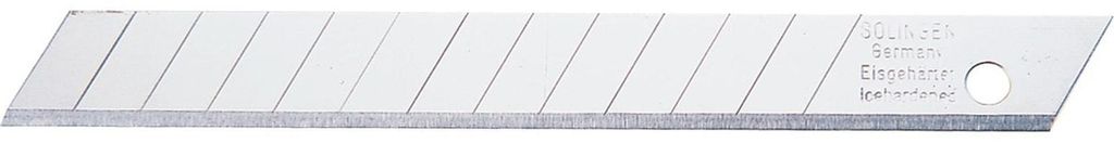 Abbrechklinge L80xB9,1xS0,4mm 12 Sollbruchstellen 10 St./Spender TECWERK