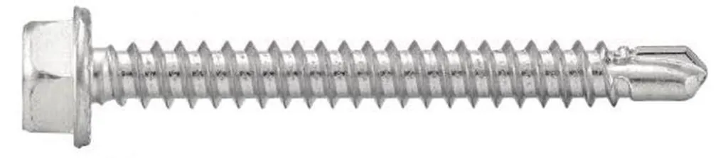 Boîte de 500 Vis à Métaux Autoperceuses à Tête Hexagonale 3.9 x 38 mm - 3
