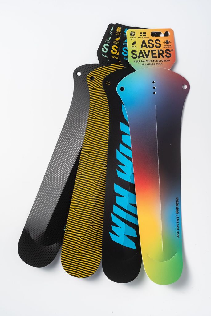 Ass Savers WGS-2 Win Wing Gravel, Spritzschutz HR, black Produktbild 10