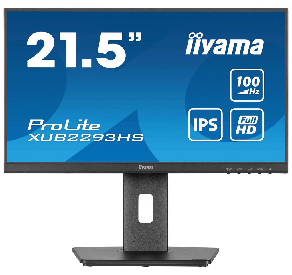 iiyama ProLite XUB2293HS-B6, 54,6 cm (21.5"), 1920 x 1080 Zdjęcie produktu 