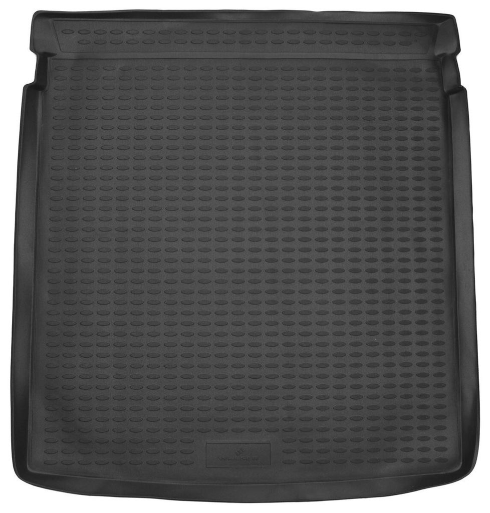 WALSER XTR Kofferraumwanne für VW Passat (B7) Limousine 2010-2015, 100% passgenaue Antirutschmatte Auto, Gummimatte Auto, Kofferraum Schutzmatte, ...