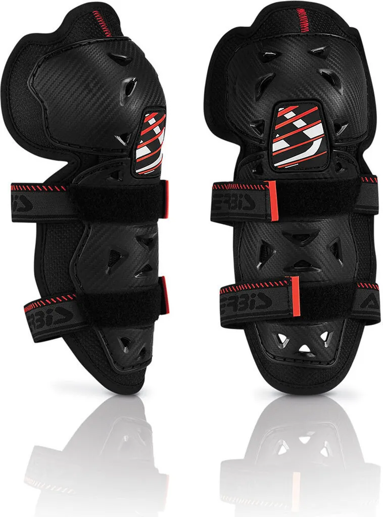 Acerbis Profile 2.0 Genouillères Enfant Homologuées CE - Protection Noir