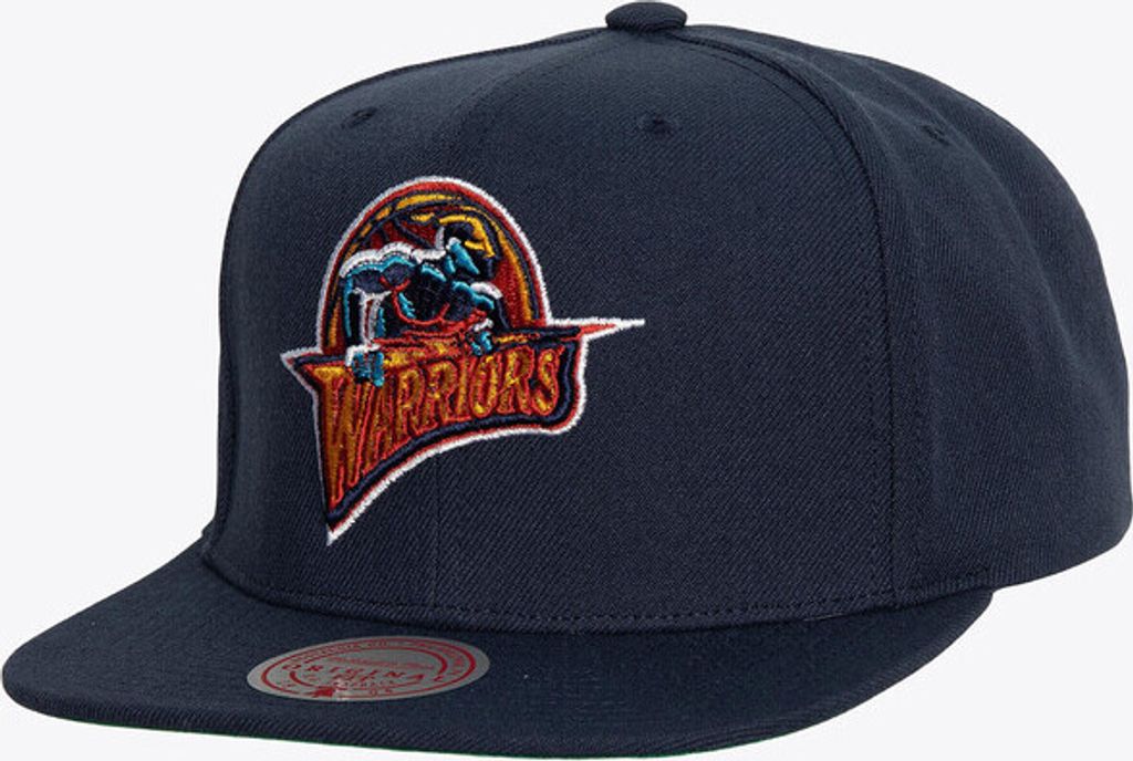 Golden State Warriors NBA Mitchell & Ness Conference Patch Snapback HWC