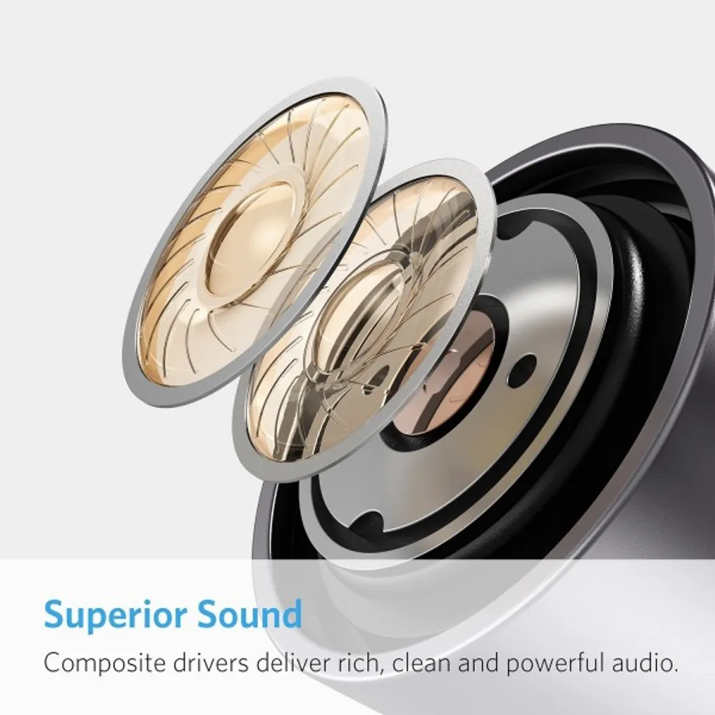 Enceinte Bluetooth Anker A3161011 antichoc anti-projection