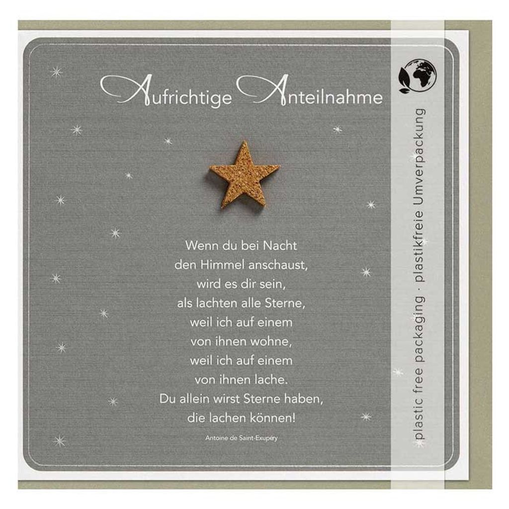 Moments Collection Glückwunschkarte : Aufrichtige Anteilnahme Moments Collection Glückwunschkarte: Aufrichtige Anteilnahme