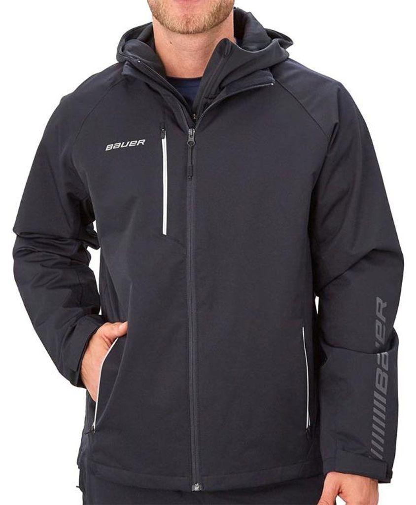 Bauer Supreme Lightweight Jacke Junior (Youth), Größe:XS, Farbe:schwarz