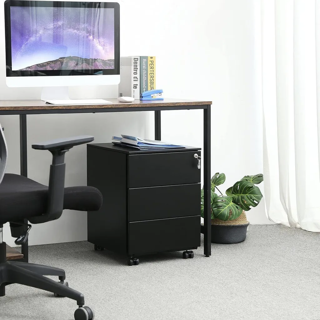 Solution de rangement compacte Leobert Noir Mat pour petits appartements - 8